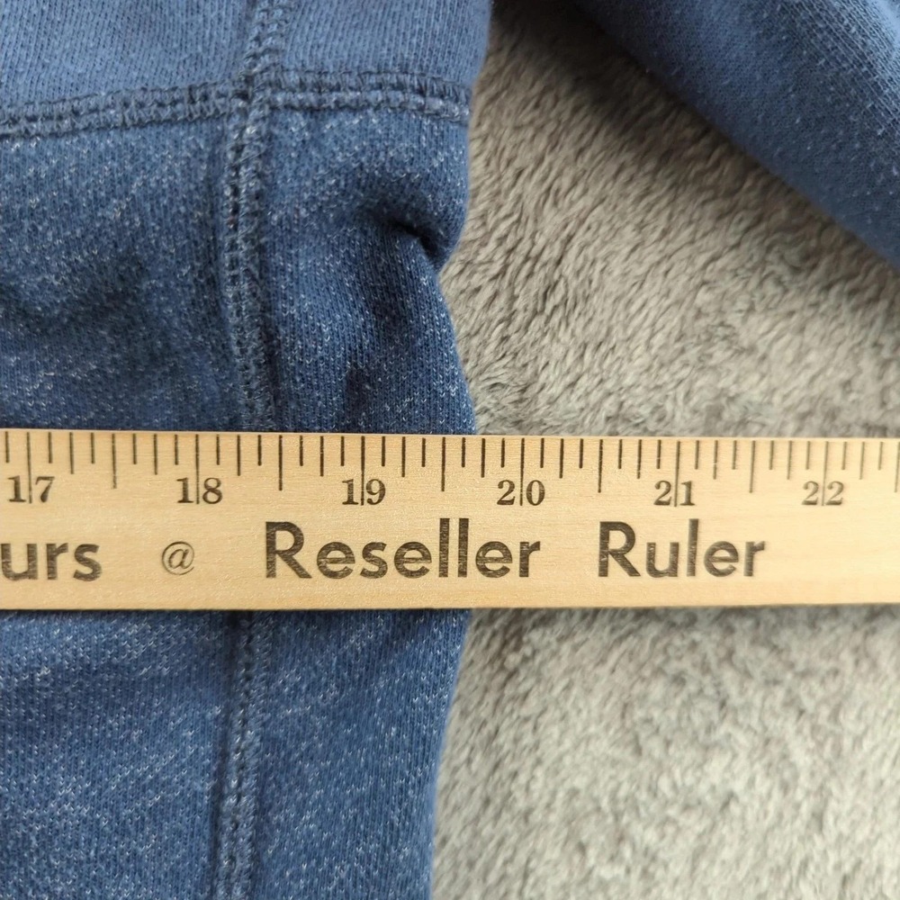 Y2K Abercrombie & Fitch Hoodie Mens Small Blue Pullover Sweatshirt Logo A&F - Picture 6 of 8